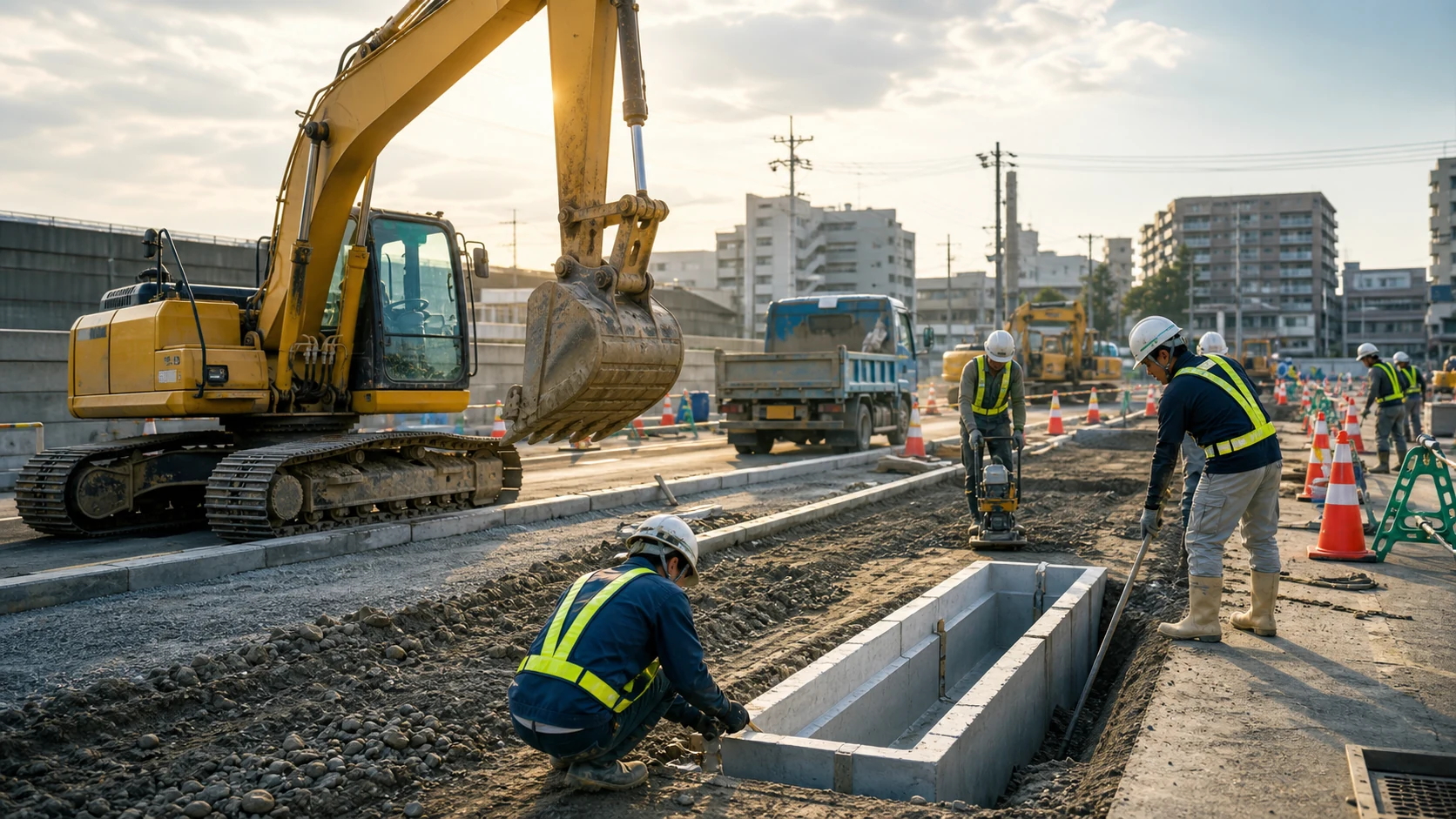 土木・鳶・足場仮設工事